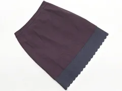 KUMIKYOKU 組曲 レース 総柄 スカート size1/ボルドー ■◇ レディース