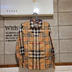 バーバリー チェック ストレッチ シャツ 12Y