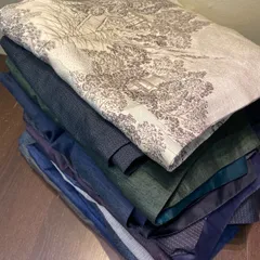 【まとめ売り】男物着物15枚 リメイク素材　ハンドメイド向け