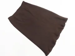 YUKIKO HANAI ユキコハナイ ウール混 フリル ロング スカート size12/ブラウン ■■ レディースのサムネイル