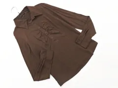 FRAGILE フラジール ハーフボタン カットソー size38/ブラウン ■◇ レディースのサムネイル