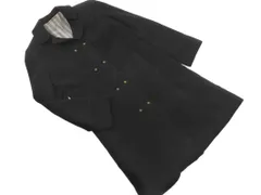Lois CRAYON ロイスクレヨン アンゴラ混 ロング コート sizeM/黒 ◇■ レディースのサムネイル
