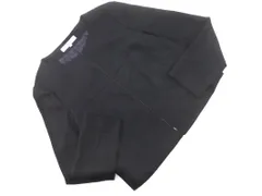 NATURAL BEAUTY BASIC ナチュラルビューティーベーシック ノーカラー ジャケット sizeM/濃紺 ◇■ レディース