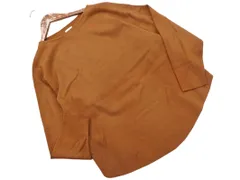 URBAN RESEARCH DOORS アーバンリサーチドアーズ ボートネック ラウンド ニット セーター sizeOne/茶 ■◇ レディース