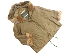 Spick & Span スピック＆スパン ラビットファー ライナー付き ミリタリー ジャケット size38/カーキ ◇■ レディース