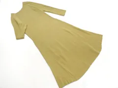 Rope Picnic ロペピクニック リブ ニット ワンピース size38/カーキ ◇■ レディース