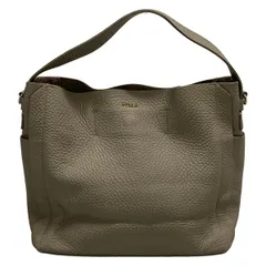 FURLA(フルラ) ショルダーバッグ カプリッチョ グレーベージュ レザー