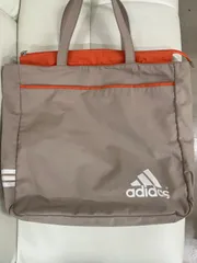 送料無料！！adidas アディダス　手提げトート　軽量　ベージュ×オレンジ　#80218MOML3