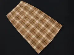 新品 ABITOKYO アビトーキョー チェック ロング スカート sizeM/ベージュ ◇■ レディース