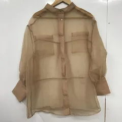 who's who Chico フーズフーチコ シャツ、ブラウス 長袖 CHZ1001404A0012 シアーブロッキングシャツ