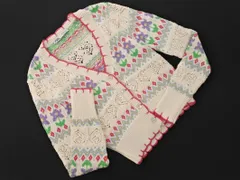 ZARA ザラ 花柄 カーディガン sizeS/白 ■◇ レディース