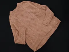 any SiS エニィスィス ケーブル編み ニット セーター size4/ベージュ ◇■ レディース