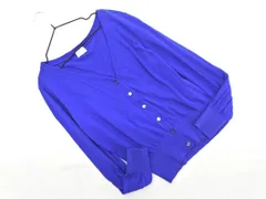 URBAN RESEARCH DOORS アーバンリサーチドアーズ ニット カーディガン sizeONE/青 ◇■ レディース