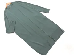 green label relaxing グリーンレーベルリラクシング ユナイテッドアローズ ウール混 ニット ロング カーディガン ダークグリーン ◇■ レディース