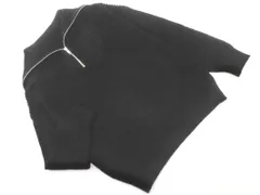MURUA ムルーア ニット ハーフジップ プルオーバー sizeF/黒 ◇■ レディースのサムネイル