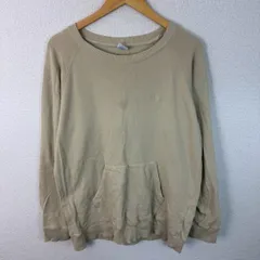 Champion チャンピオン スウェット 無地 ベージュ Lサイズ ラグラン メンズ 古着 スポーツMIX アメカジ ストリート