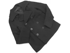URBAN RESEARCH アーバンリサーチ ウール混 中綿 ピー コート sizeS/黒 ◇■ メンズのサムネイル