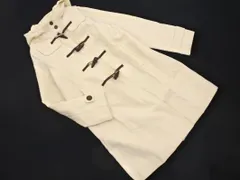 earth music&ecology アースミュージック＆エコロジー ダッフル コート sizeM/アイボリー ◇■ レディース