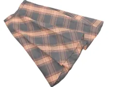 ef-de エフデ チェック ロング スカート size7/グレーｘ茶 ◇■ レディース