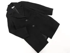 JOURNAL STANDARD relume ジャーナルスタンダードレリューム ウール混 チェスター コート sizeM/黒 ◇■ レディース