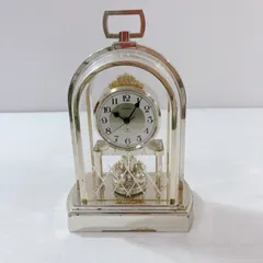 CITIZEN 置時計 クォーツ式回転飾り置き時計 インテリア時計