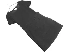 KUMIKYOKU 組曲 ウール100% ワンピース size2/黒 ◇■ レディース