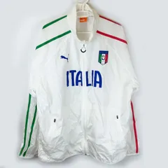 プーマ 2014 FIGC サッカー イタリア代表 ウォークアウトジャケット XXXL ホワイト 744249 メンズ PUMA