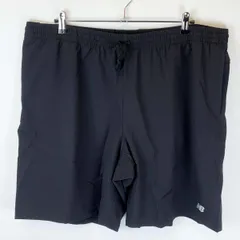 【未使用】ニューバランス ジャージハーフパンツ ショーツ 9インチ 3XL ブラック MS41247 メンズ NEW BALANCE スポーツ ランニング