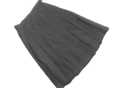 pas de calais パドカレ ウール100% ヘリンボーン ロング スカート size38/チャコール ◇■ レディースのサムネイル