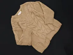 Rope Picnic ロペピクニック ケーブル編み Vネック ニット セーター size38/ベージュ ◇■ レディース