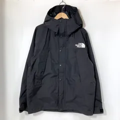 THE NORTH FACE ザノースフェイス マウンテンライトジャケット NP62550 ジップインジップ フード付き 防水 透湿 防風 無地 ロゴ カジュアル アウトドア メンズ Lサイズ ブラック アウター A15858◆