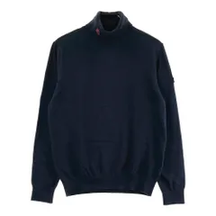 サイズ：4 PEARLY GATES パーリーゲイツ  タートルネック ニット セーター  ネイビー系 [240101629235] ゴルフウェア メンズ ストスト