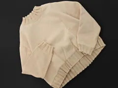 ZARA ザラ 裏起毛 モックネック トレーナー スウェット sizeS/ベージュ ◇■ レディース