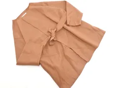 chocol raffine robe ショコラフィネローブ ウエスト リボン ジャケット sizeF/茶 ◇■ レディースのサムネイル