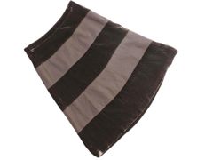 SONIA RYKIEL ソニアリキエル ウール混 ベロア 切替 Aライン 台形 スカート size38/ブラウン ◇■ レディース