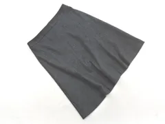 UNTITLED アンタイトル ウール100% スカート size1/チャコール ◇■ レディース