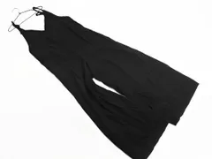 a.v.v アーヴェヴェ ワイド サロペット オーバーオール sizeM/黒 ■■ レディースのサムネイル