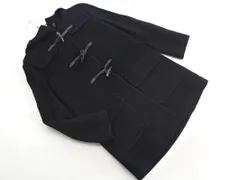 INED イネド ウール混 ダッフル コート size7/濃紺 ◇■ レディースのサムネイル