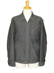 新作 コリンボ ワークジャケット 黒杢ゴマシオ