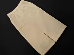 le.coeur blanc ルクールブラン スリット タイト スカート size38/ベージュ ■■ レディース