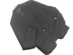 iCB アイシービー ストライプ テーラード ジャケット size42/黒 ■■ レディース