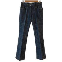 美品 GIORGIO ARMANI ジョルジオアルマーニ ストレッチ デニムパンツ ジーンズ サイズ26 インディゴ レディース 古着 中古 USED