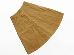 RODEO CROWNS ロデオクラウンズ コーデュロイ フレア スカート sizeM/キャメル ◇■ レディース