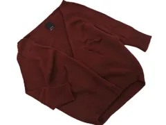 NOMBRE IMPAIR ノンブルアンペール ニット ショール カーディガン 赤茶 ◇■ レディースのサムネイル