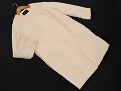 simplicite シンプリシテェ ウール混 ノーカラー コート アイボリー ◇■ レディースのサムネイル