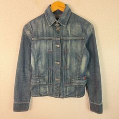 希少 90s Nautica ノーティカ デニムジャケット 赤ステッチ Gジャン 