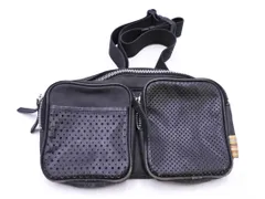 Paul Smith ポールスミス ウエストポーチ バッグ 黒 ■■ メンズ