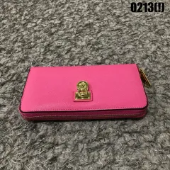 マイケルコース ピンク色 長財布
