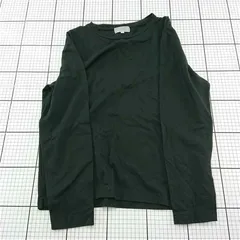◇ ⊇ アバハウス ABHOUSE 長袖カットソー 46 ブラック系 メンズ E  【1512190011302】のサムネイル