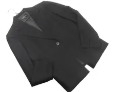INDIVI インディヴィ ウール混 テーラード ジャケット size40/黒 ◇■ レディース